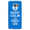 keep calm and disc golf on target frisbee basket Samsung Galaxy S7