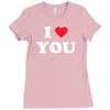 i love you Ladies Fitted T-Shirt