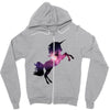 Unicorn Galaxy Zipper Hoodie