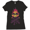 bonfire Ladies Fitted T-Shirt