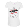 Singing Maternity Scoop Neck T-shirt