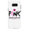 pink spread the hope Samsung Galaxy S8