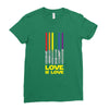 Lightsaber Rainbow Ladies Fitted T-Shirt