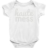 haute mess Baby Onesie