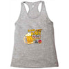 save water drink beer Racerback Tank