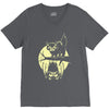 cat and bat halloween V-Neck Tee