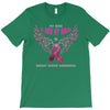 my hero is now my angel breast cancer awareness T-Shirt