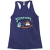 serotonin &amp; the dopamines Racerback Tank