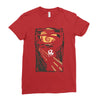 burton's scream Ladies Fitted T-Shirt