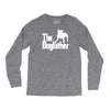 the dogfather  nerd retro der pate godfather fun Long Sleeve Shirts
