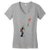 happiness is fleeting Women's V-Neck T-Shirt