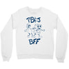 peanut butter and jelly bff Crewneck Sweatshirt
