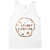 i accept cookies brown Tank Top