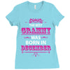 The Best Grammy Was Born In December Ladies Fitted T-Shirt