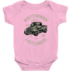 built stronger Baby Onesie