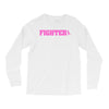 fighter breast cancer Long Sleeve Shirts