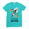captain marvel 3 Ladies Fitted T-Shirt
