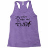 you can't scare me i'm a mother Racerback Tank