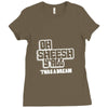 jake and amir oh sheesh y'all Ladies Fitted T-Shirt