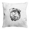 explore, travel, live and love life Throw Pillow