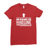 handsome halloween costume Ladies Fitted T-Shirt