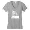 man tasking Women's V-Neck T-Shirt