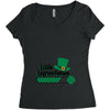 Little Leprechaun Women's Triblend Scoop T-shirt