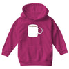 glass and coffee Youth Hoodie