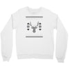 ugly deer christmas Crewneck Sweatshirt