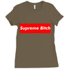 supreme bitch Ladies Fitted T-Shirt