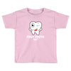 First Tooth Date Toddler T-shirt