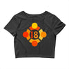 orange 18 Crop Top