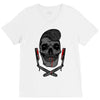 pomade style V-Neck Tee