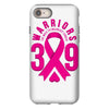 end breast cancer   39 warriors iPhone 8