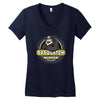 sasquatch hunter Women's V-Neck T-Shirt