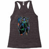 polygonal owl Racerback Tank