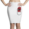 Deadpool Pocket Pencil Skirts