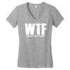 where's the food Women's V-Neck T-Shirt