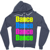 dance dance Zipper Hoodie