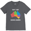 say i do down under V-Neck Tee