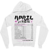 April Girl Facts Taurus Zipper Hoodie