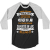 Super Cool Mother In Law Of A Freaking Awesome Daughter 3/4 Sleeve Shirt