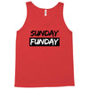 sunday funday t shirt funny jersey shore football Tank Top