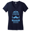 I am a Prostate Survivor - What's Your Superpower? Women's V-Neck T-Shirt