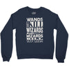 wizards kill wizards Crewneck Sweatshirt