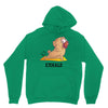 yoga pug exhale Unisex Hoodie