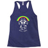all day Racerback Tank