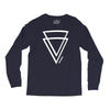 summer men casual triangle Long Sleeve Shirts