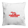 freedom fighters Throw Pillow