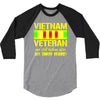 vietnam veteran 3/4 Sleeve Shirt